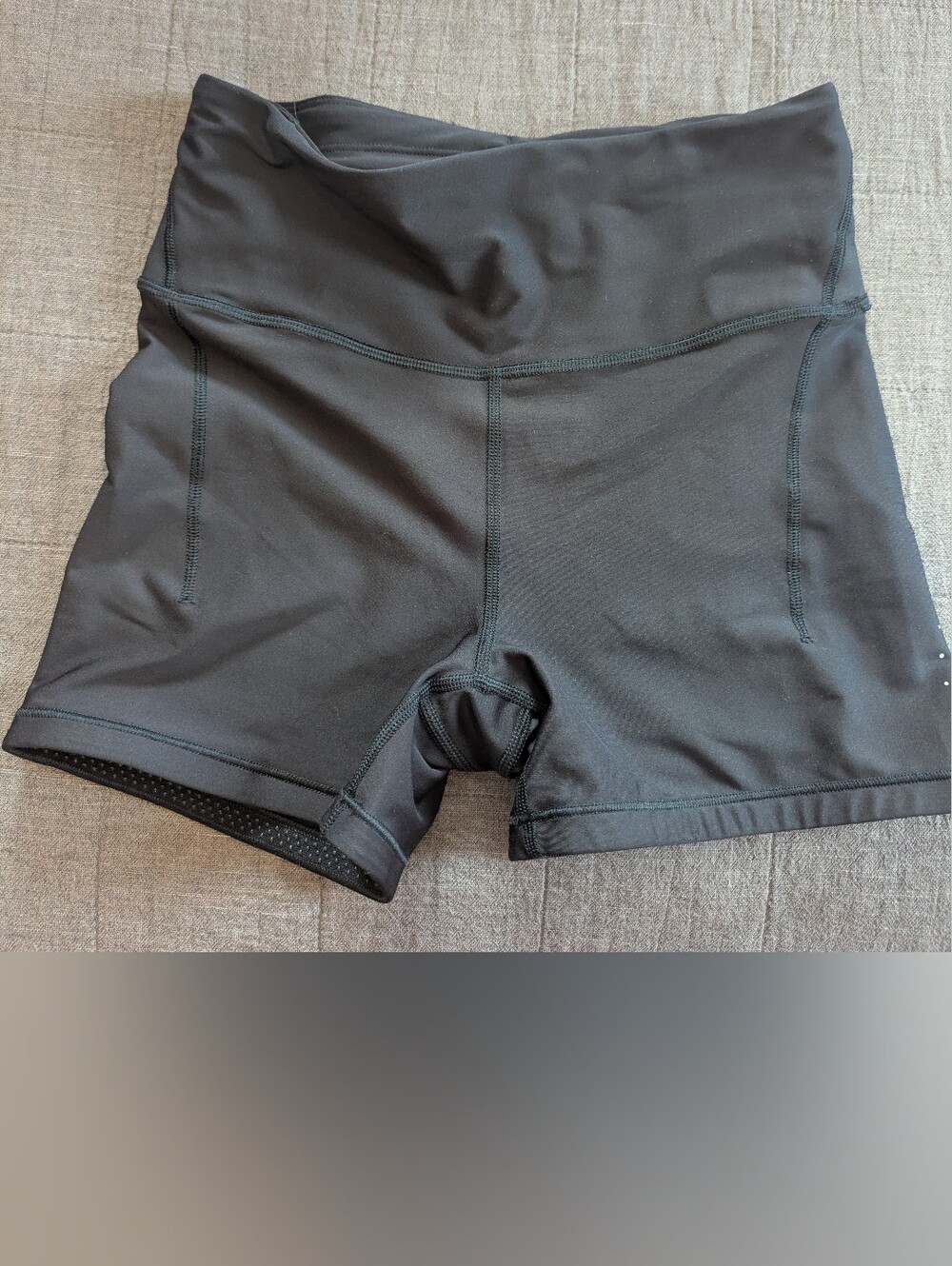 Athleta Black High-Rise Bike Shorts